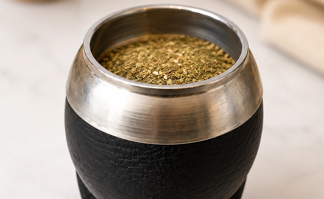Mate preparado con yerba